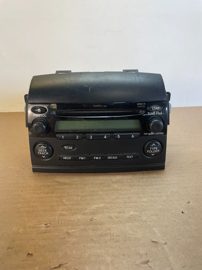 2004 to 2010 Toyota Sienna AM FM CD WMA Mp3 Radio Receiver AF5595 DG0