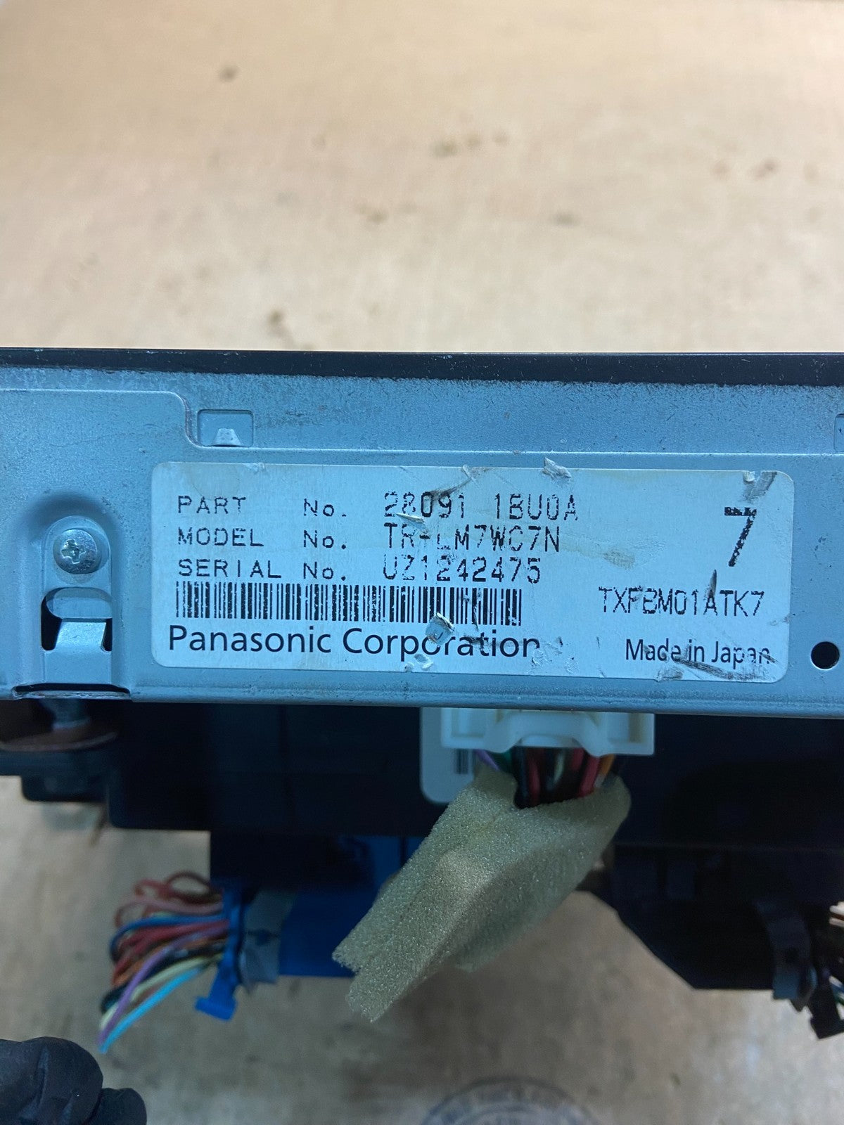 2011 - 2012 Infiniti G35 Information Display Screen 280911BU0A OEM z8751 DG4