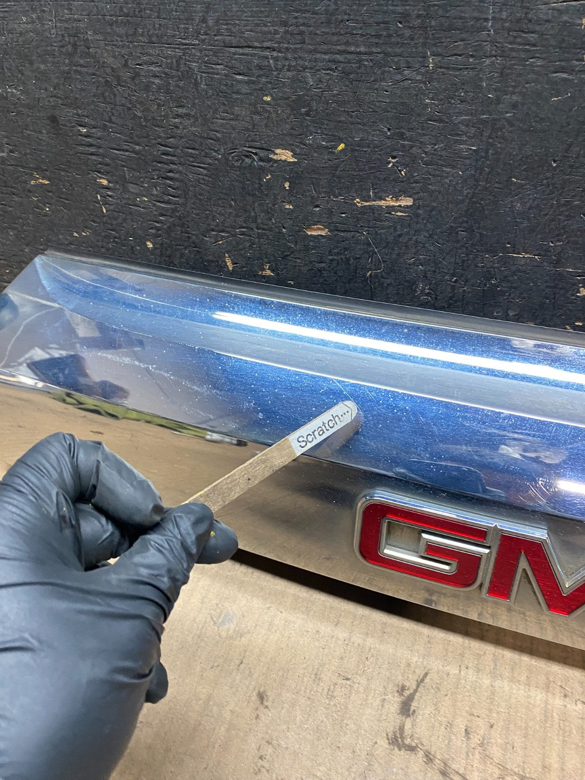 2010-2015 Gmc Terrain LiftGate Handle Trim Back Up Camera Chrome Panel T4130 DG4
