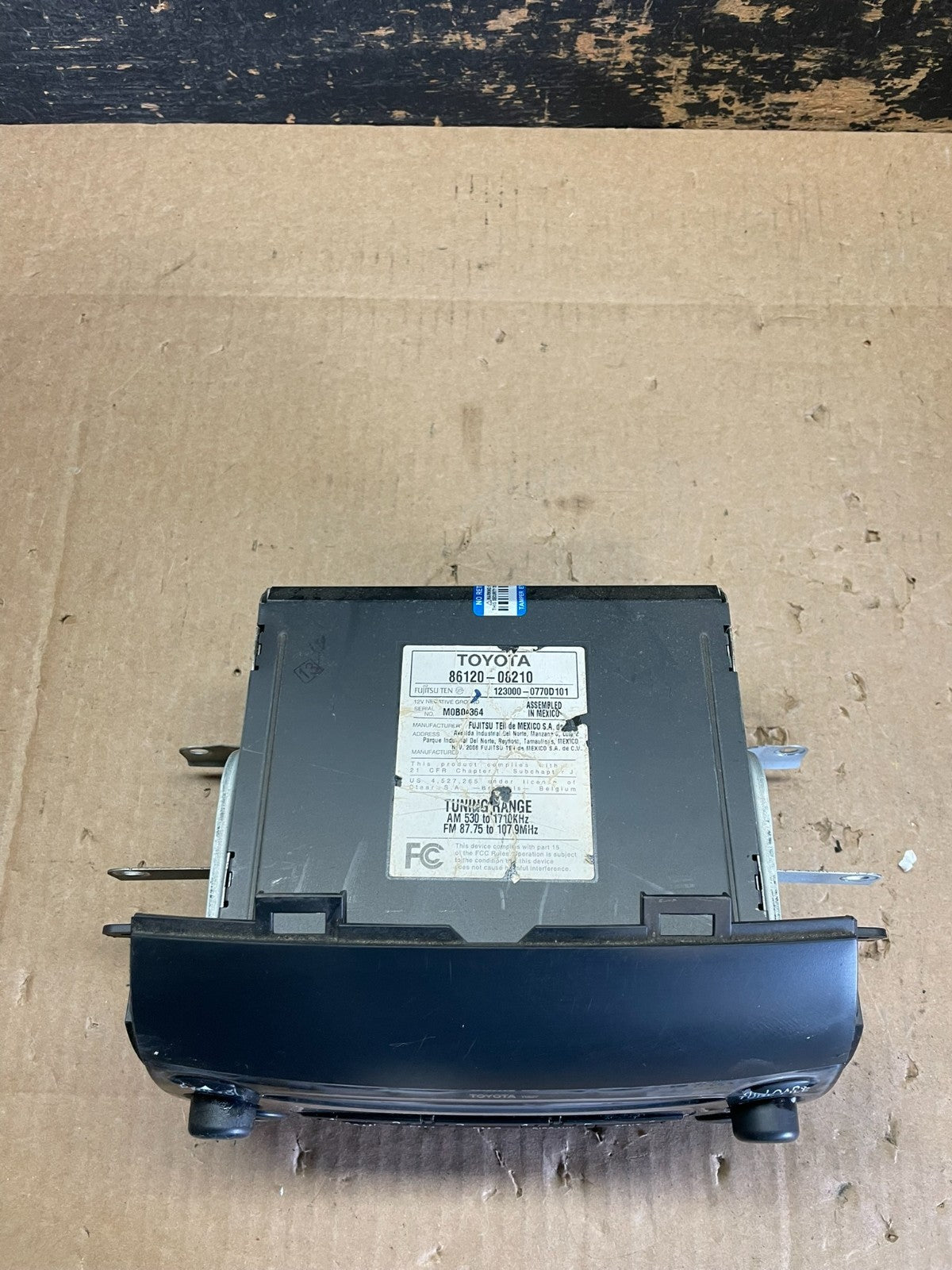 2004 to 2010 Toyota Sienna AM FM CD WMA Mp3 Radio Receiver Oem ab3105 DG4