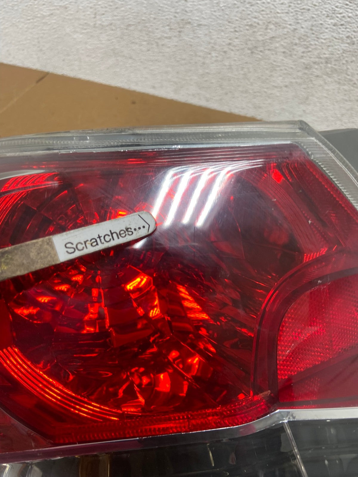 2008 to 2012 Honda Accord Sedan Tail light Left Driver LH Side AE2866 LK3