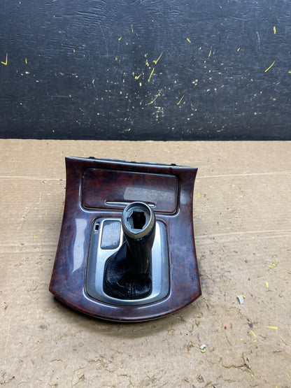 2007 to 2009  Infiniti G35 G37 Center Console Shifter Floor Bezel Panel W9798 DG0