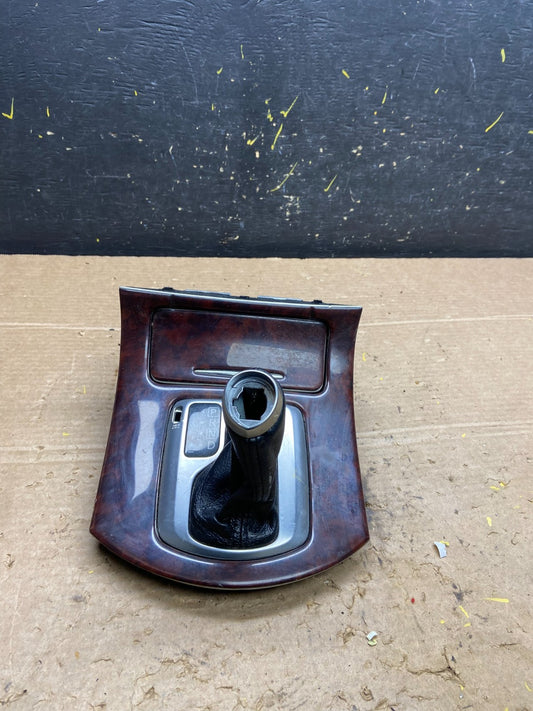 2007 to 2009  Infiniti G35 G37 Center Console Shifter Floor Bezel Panel W9798 DG0
