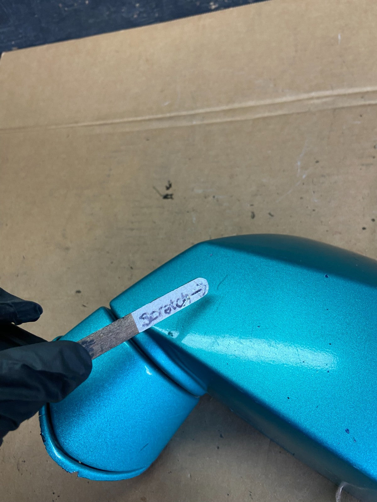 2005 to 2008 Hyundai Tiburon Left Driver LH Side View Mirror Power Q8220 DG5