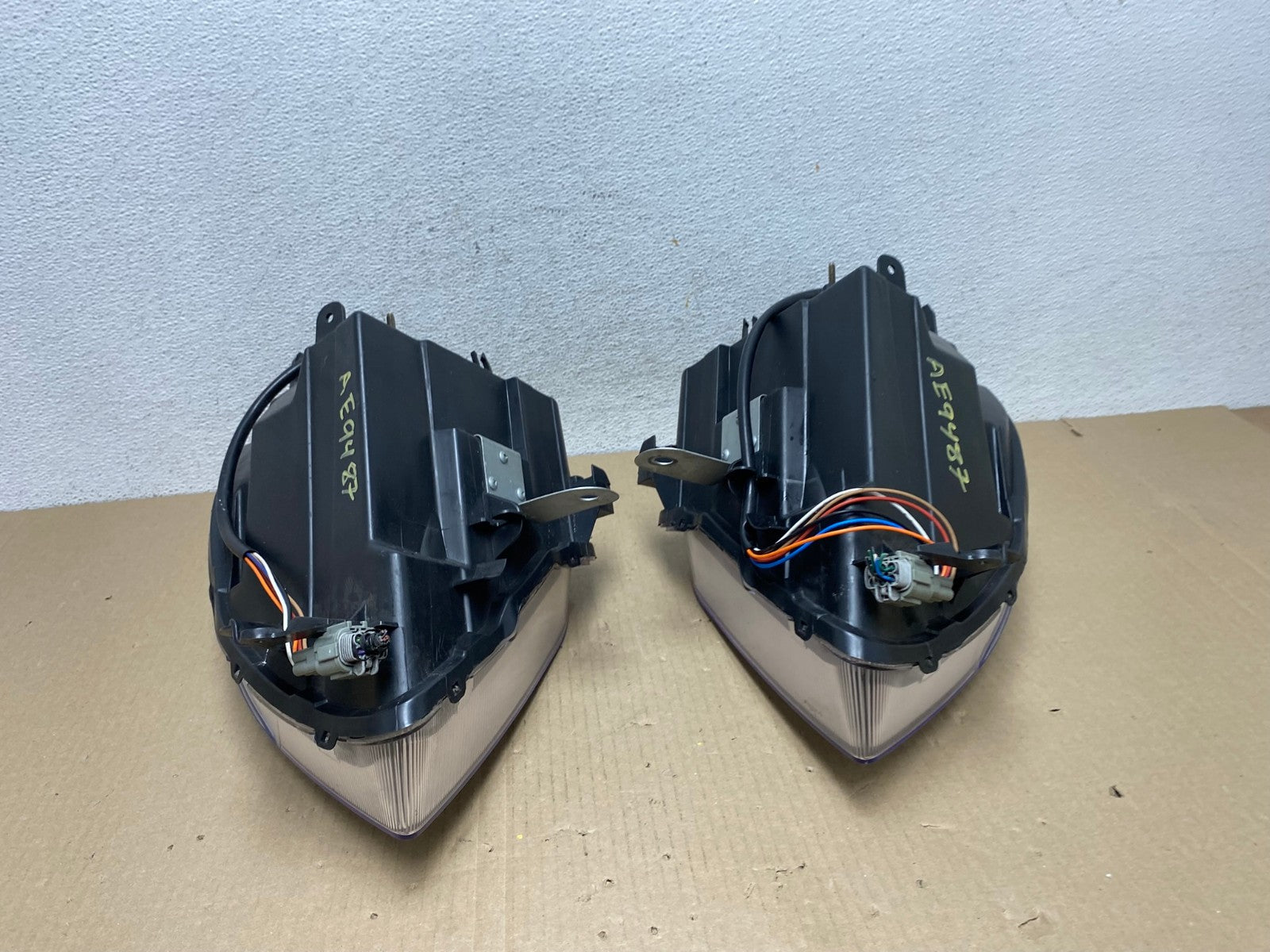 2010-2012 Nissan Sentra Halogen Left+Right Side Headlights AE9487 LK8