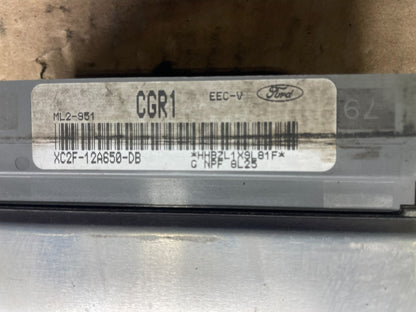 1999 Ford Van E150 E250 4.2L Engine Computer Ecm Ecu XC2F-12A650-DB Q1133 DG2