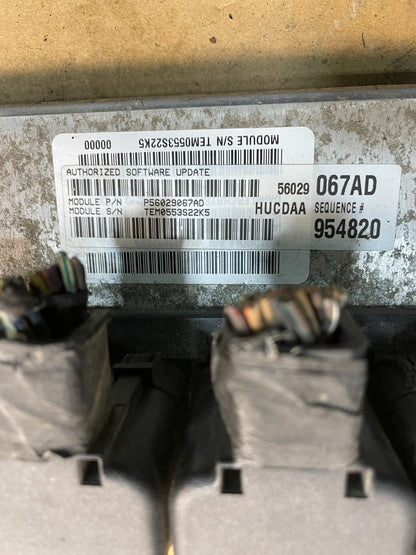 2003 Dodge Ram 5.7L AT Engine Computer Module ECM PCM ECU W4152 DG3