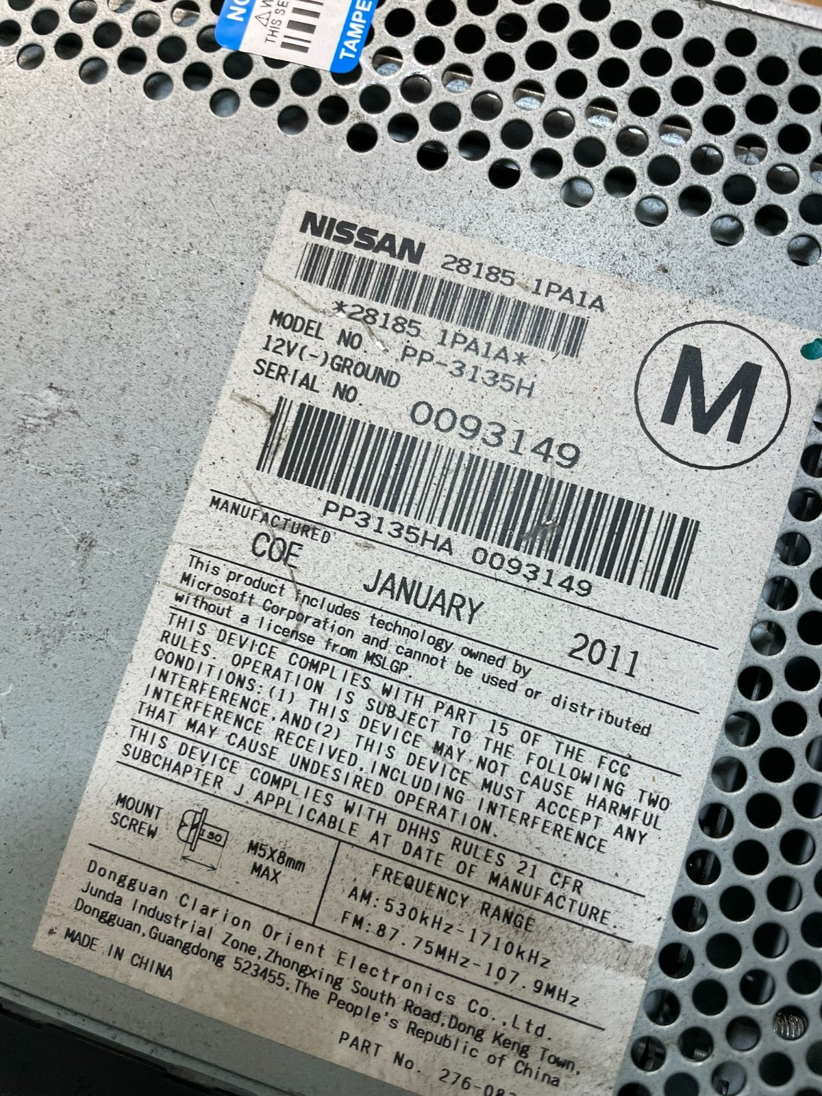 2012-2017 Nissan NV1500 Radio AM FM CD Player Receiver w7031 DG7