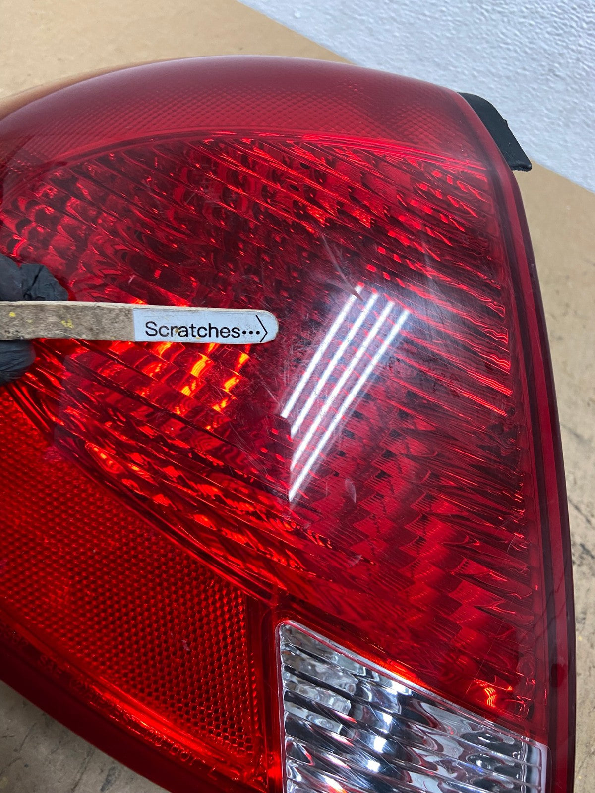 2000 2001 2002 2003 Ford Taurus Left Driver Lh Side Tail Light TYC AC3710 LK3