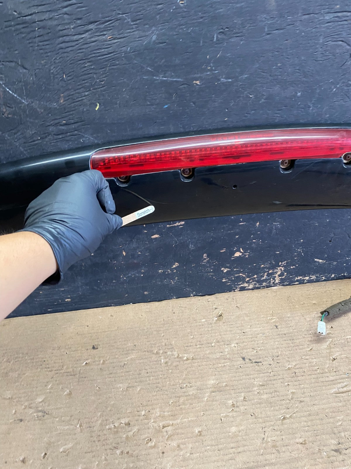 2001 2002 2003 Hyundai Elantra Rear Spoiler Trunk Wing OEM S1568 DG12
