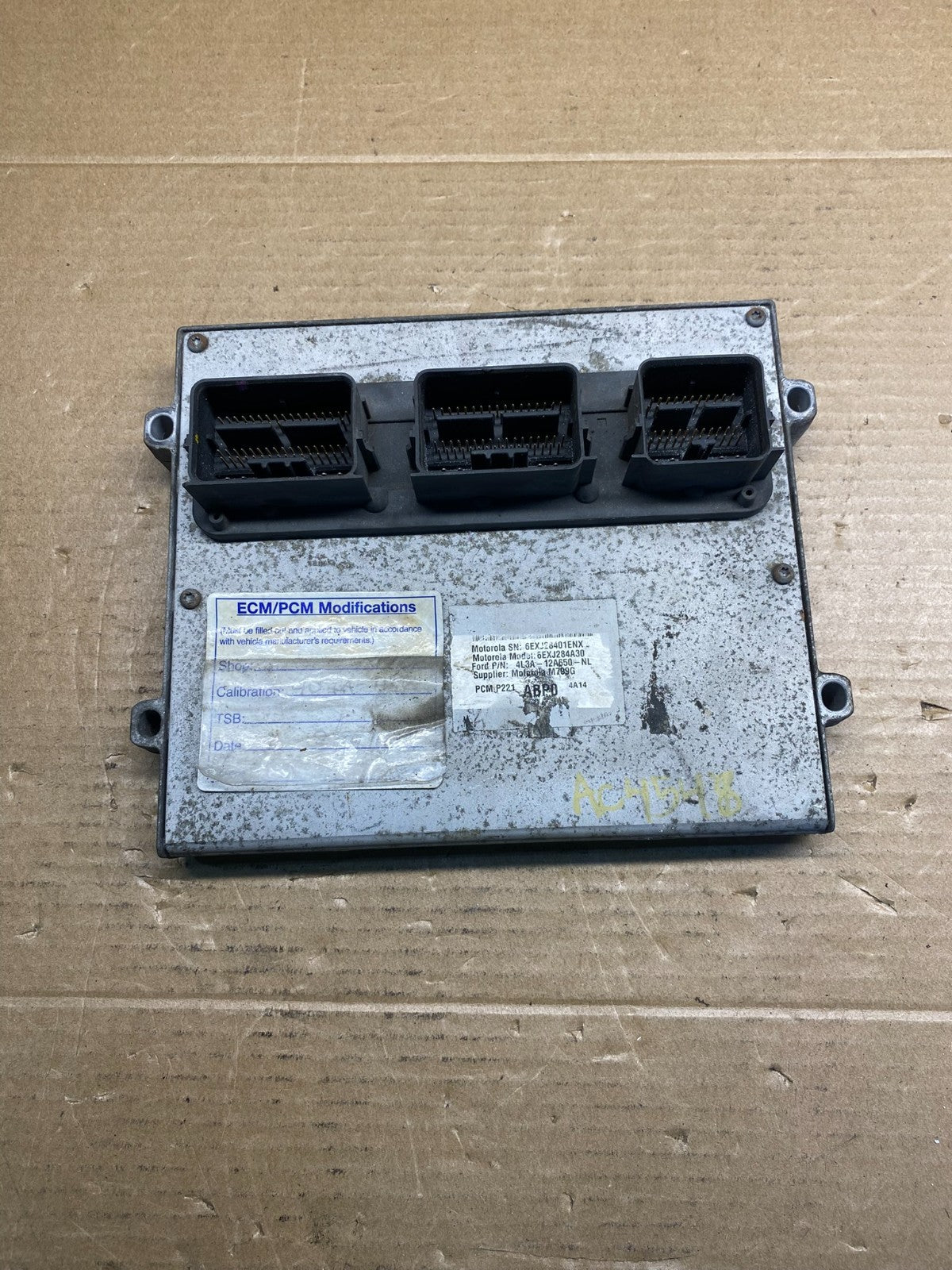 2004 Ford F-150 F150 4.6L Engine Control Unit ECU Computer Module AD6661 DW0