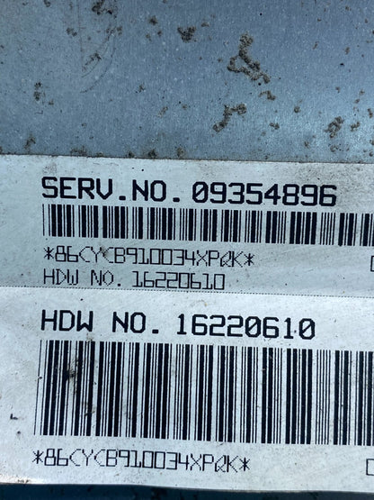 1999 2000 Chevrolet Silverado Engine Control Module ECM ECU 09354896 AH9566 DG2