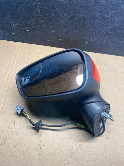 2011 to 2019 Ford Fiesta Left Driver LH View Door Heated Mirror AE6334 DW8