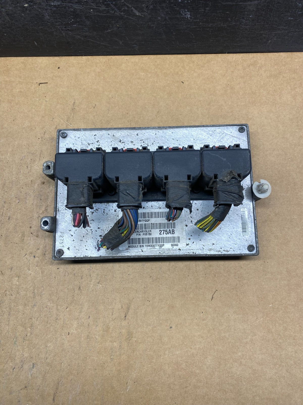 2008 Jeep Wrangler 3.8L Engine Control Module ECU ECM AH5079 DG0