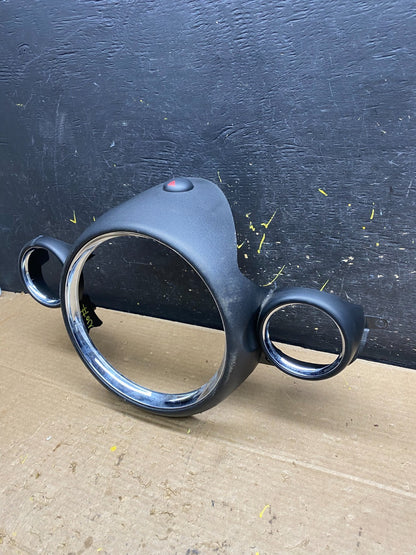 2007 to 2013 Mini Cooper Speedometer Cluster Gauge Bezel Trim Oem W9789 DG2