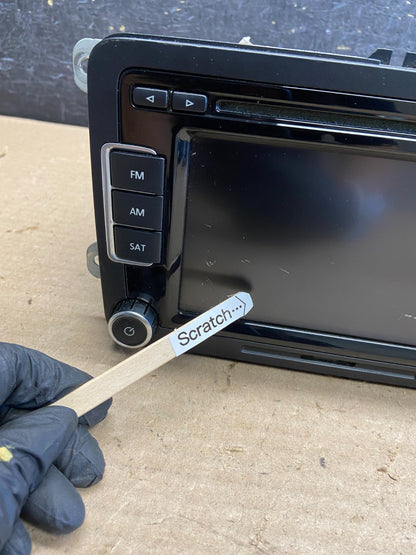 2009 to 2012 Volkswagen CC Radio CD Player Screen AM/FM ah3728 DG1