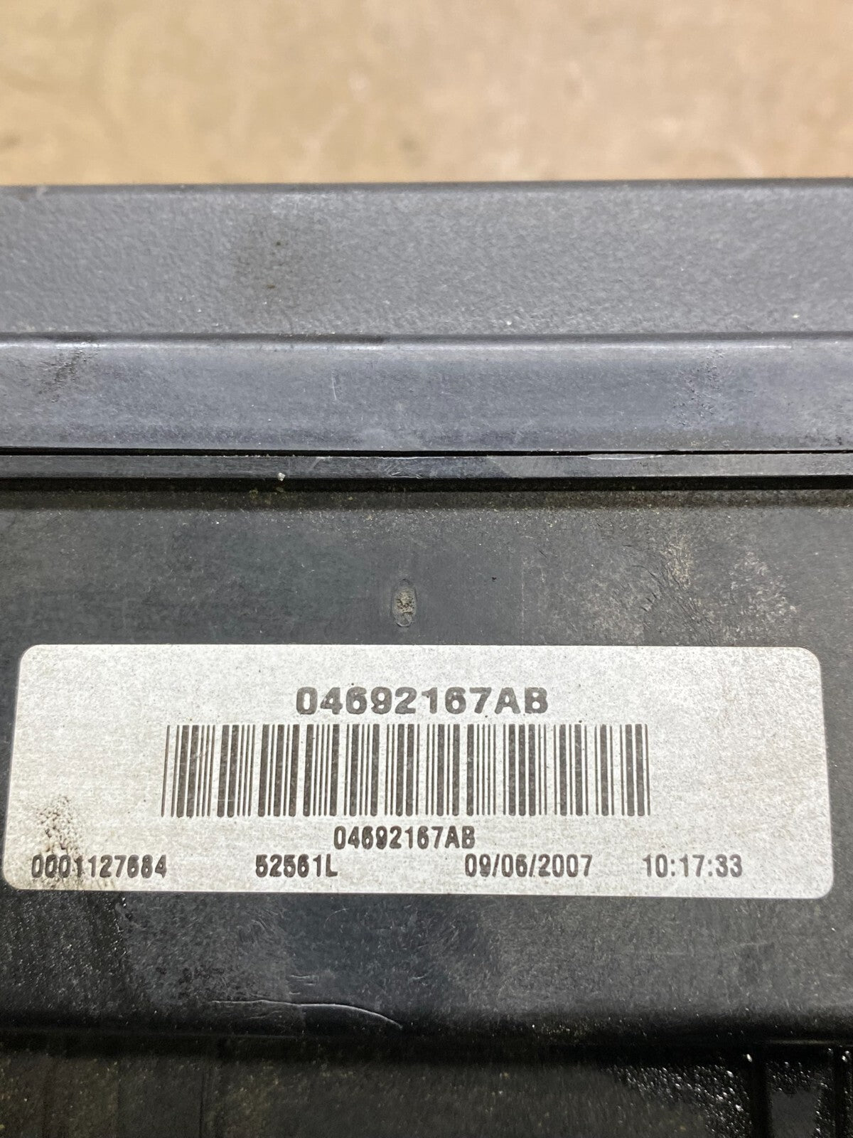 2005 Jeep Grand Cherokee Fuse Box Relay Panel M3168 PS7