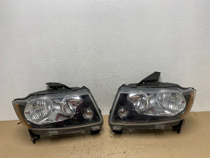 2011-2013 Jeep Grand Cherokee Left+Right Halogen Headlights AF2823 DW0