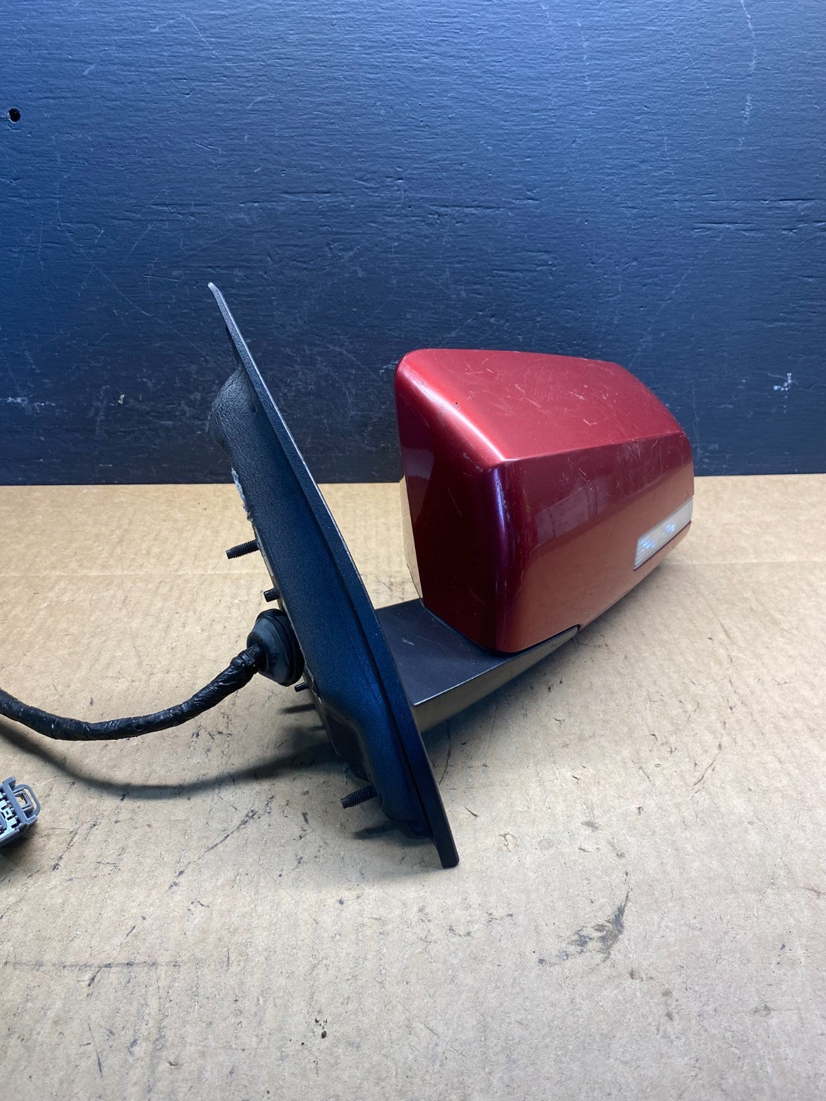 2009 to 2015 GMC Acadia Left Driver LH Turn Singal Power View Mirror AC4334 MS1