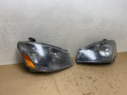 2005 to 2006 Nissan Altima Left+Right Side Set Halogen Headlights X2568 DW2