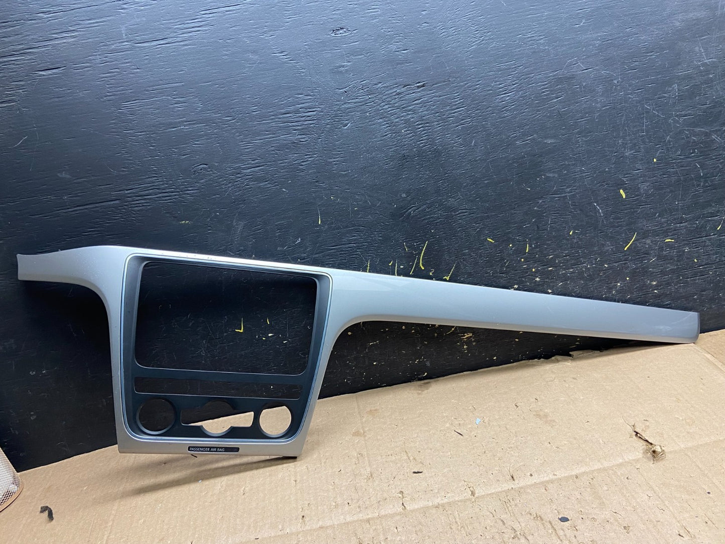 2012 to 2015 Volkswagen Passat Radio Dashboard Bezel Trim Cover OEM z7436 DG0