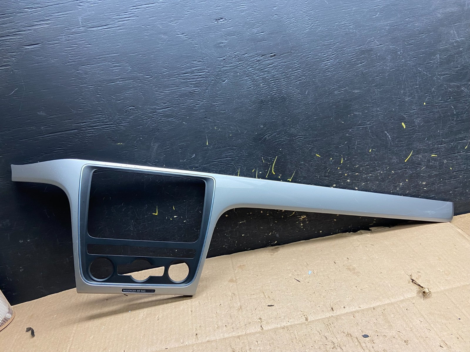 2012 to 2015 Volkswagen Passat Radio Dashboard Bezel Trim Cover OEM z7436 DG0
