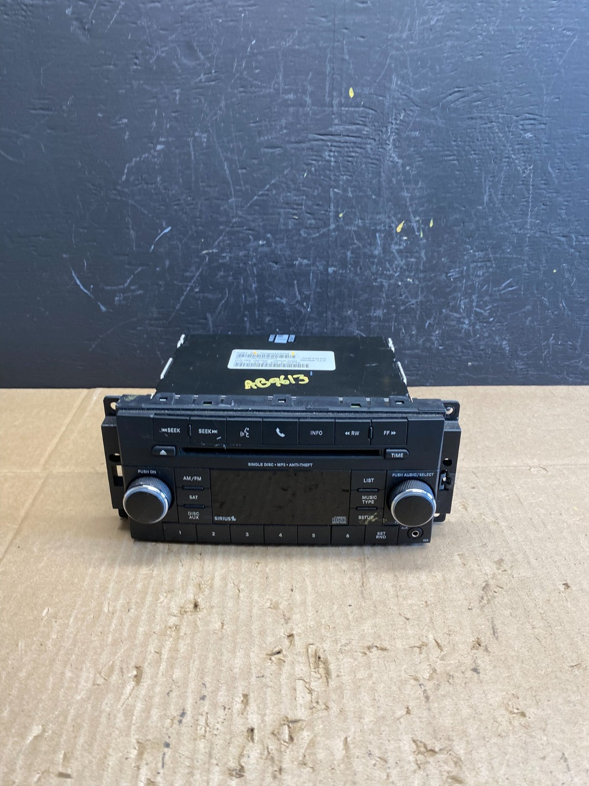 2007-2012 Chrysler Dodge Jeep Ram Radio CD MP3 AUX Receiver AB9613 DG0