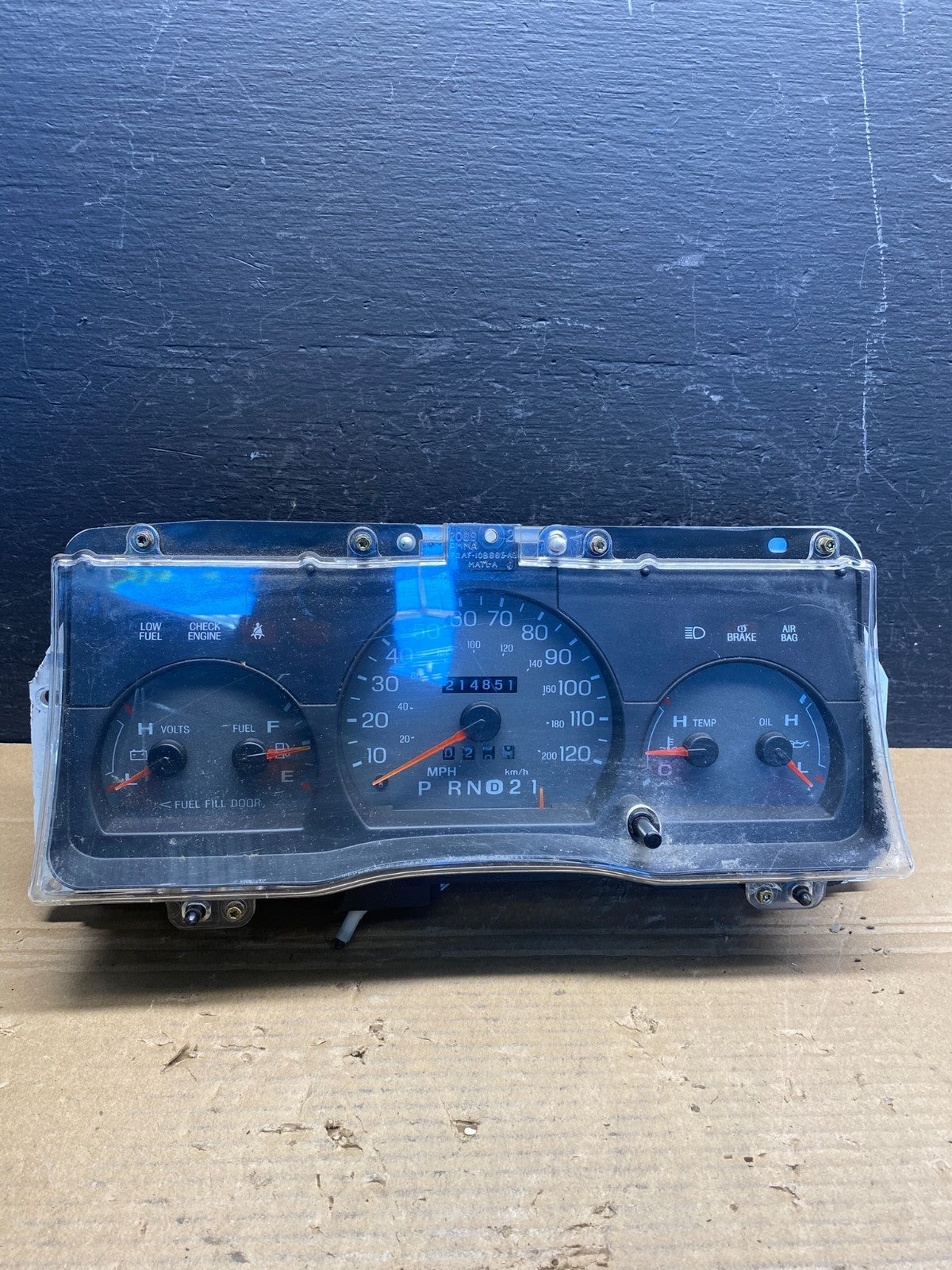 1998 to 2005 Mercury Marquis Speedometer Cluster Gauge AD6583 DG0