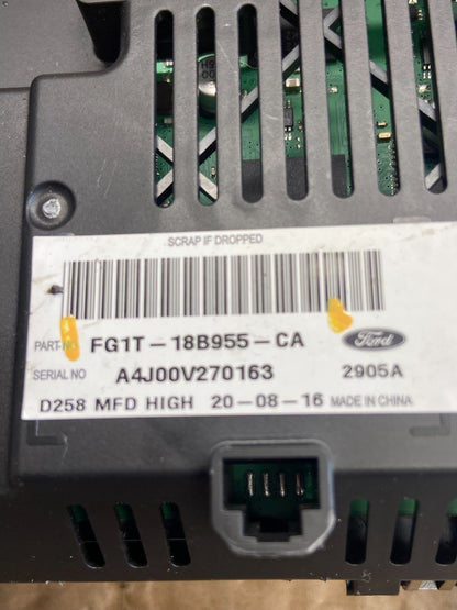 2013 to 2016 Ford Taurus 4.2" Radio Navigation Screen Module AD2257 DG4