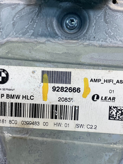 2012-2018 BMW 328i 335i 3 Top HiFi Lear Radio Audio Amplifier Amp AJ0200 DG2