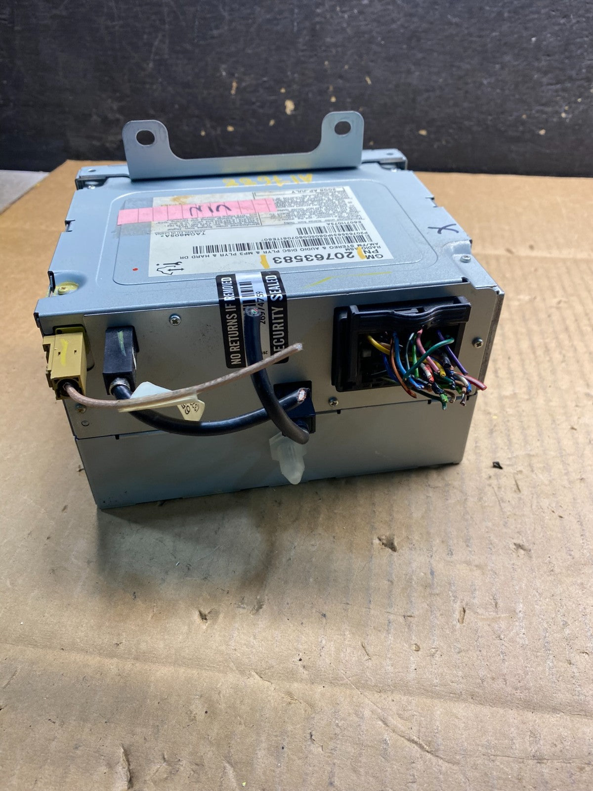 2008-2011 Cadillac CTS Am Fm Cd Player Radio Receiver AI7688 DG3