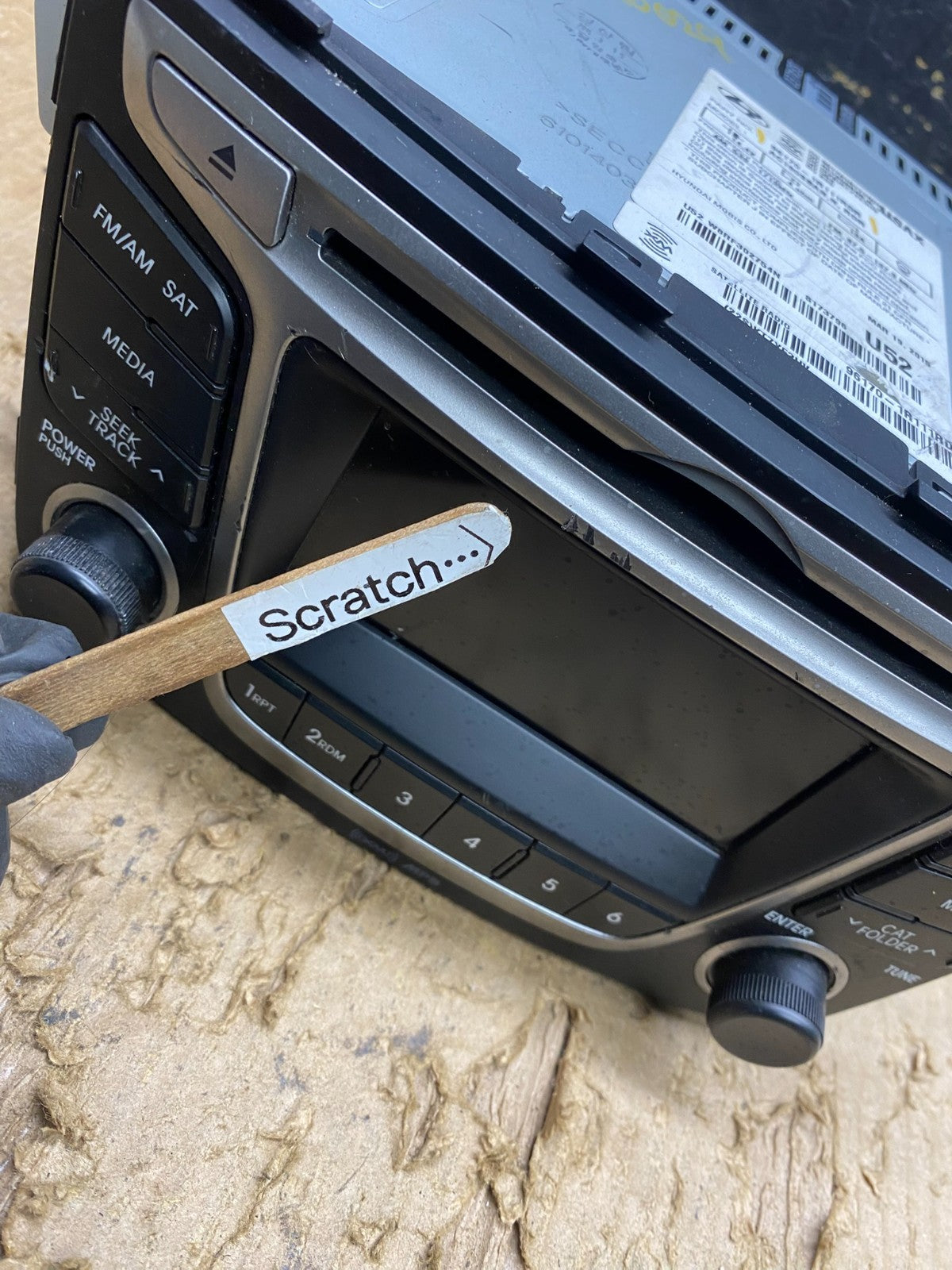 2015 2016 2017 Hyundai Accent Radio Cd Mp3 Player AA0029 DG1