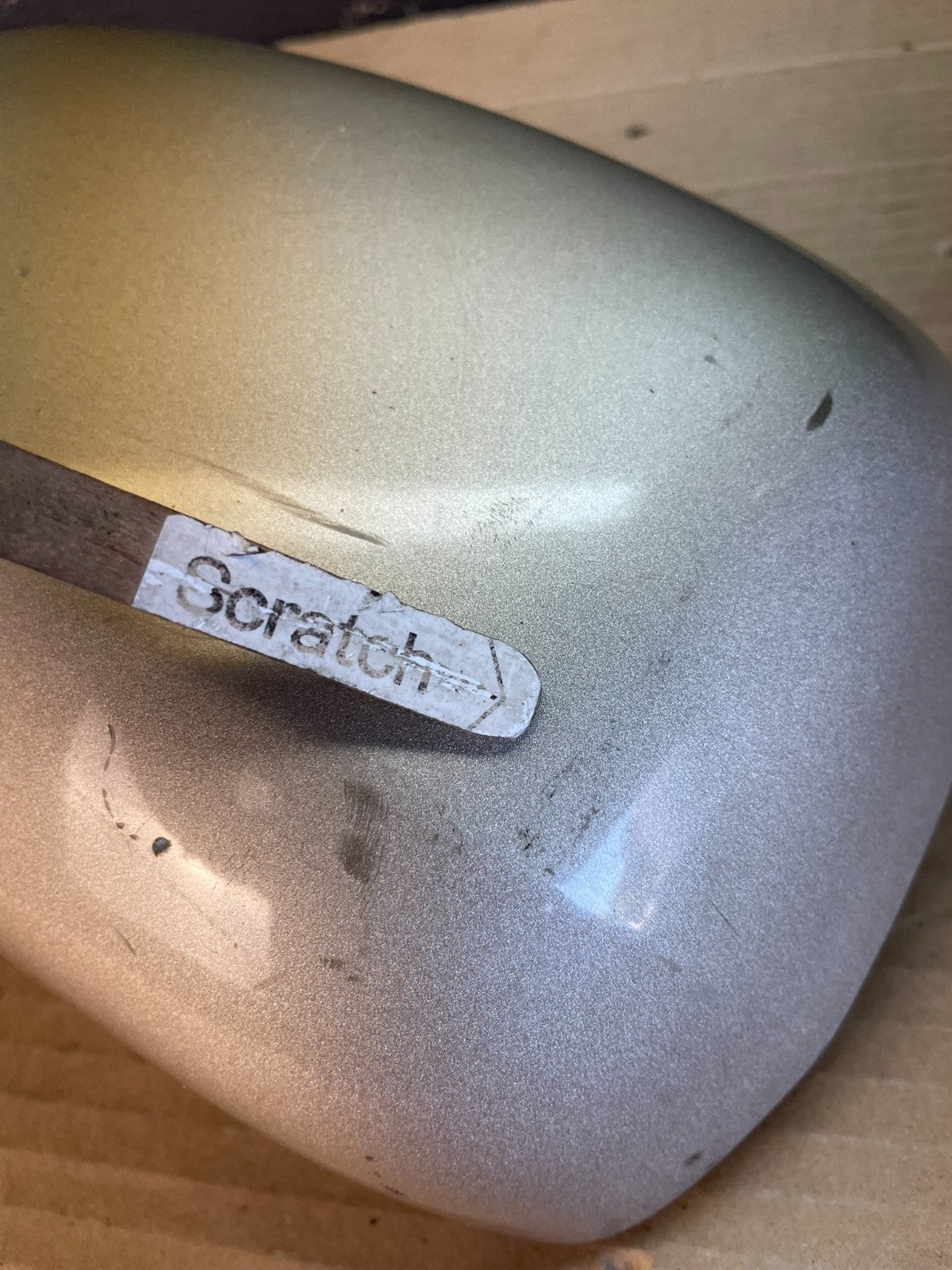 2001-2007 Toyota Highlander Left Driver LH Side View Door Mirror AE8632 DW8