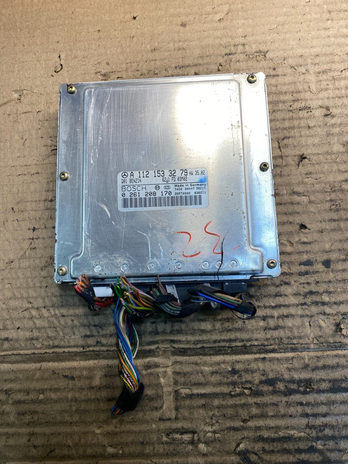 1999 - 2005 Mercedes E320 CLK320 Engine Control ECU Module a1121533279 AA5488 DG0