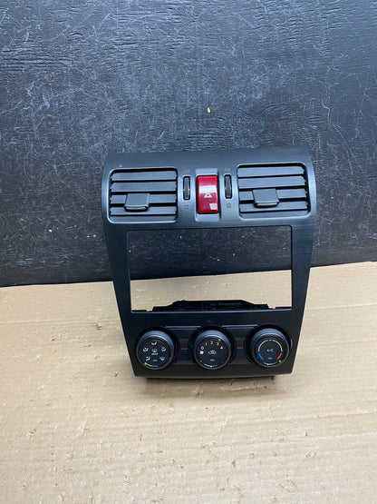 2012 to 2014 Subaru Impreza Control Climate Radio Panel Bezel Trim AG6417 DG0