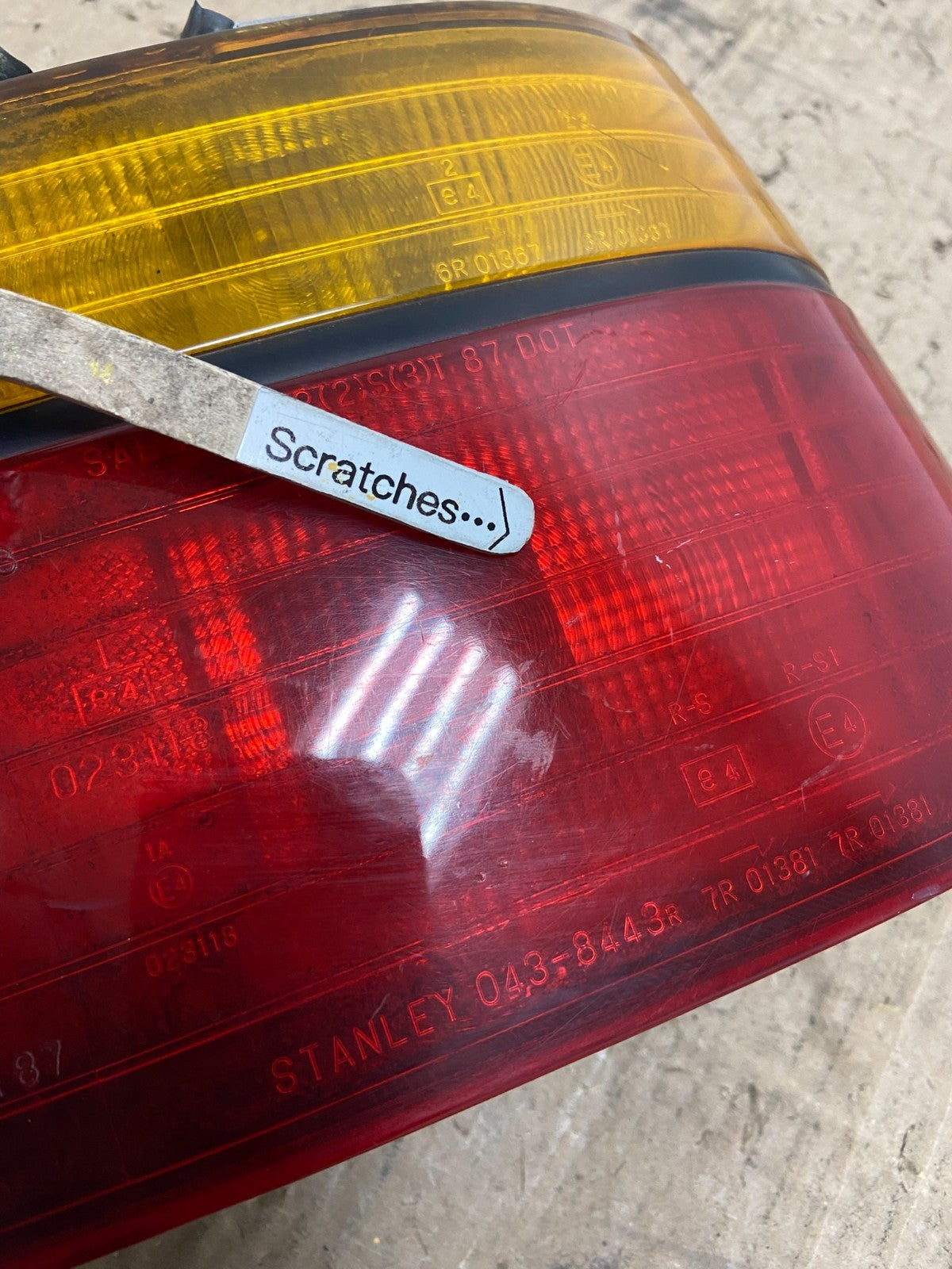 1990 to 1993 Honda Accord Coupe Right Passenger Rh Tail Light OEM AB9892 DW3