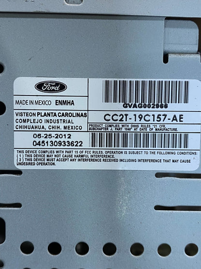 2008-2013 Ford E150 E250 E350 AM FM Radio Stereo Receiver ad9829 DG6