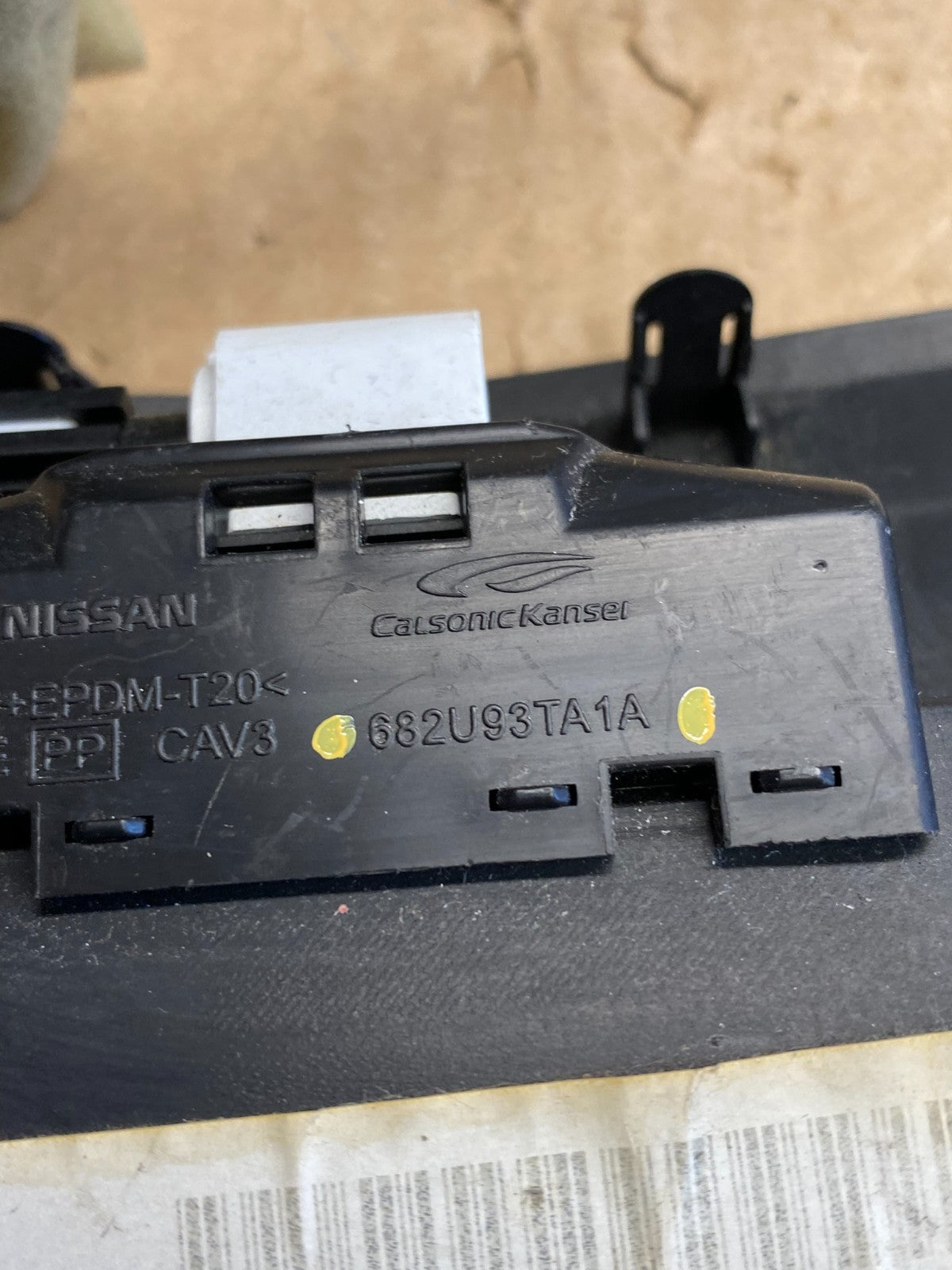 2013 2014 2015 Nissan Altima Sedan Dash Lower Instrument Panel Trim AI6494 DW4