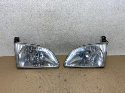 2001 2002 2003 Toyota Sienna Left+Right Side Headlights Halogen AH5959 DW0