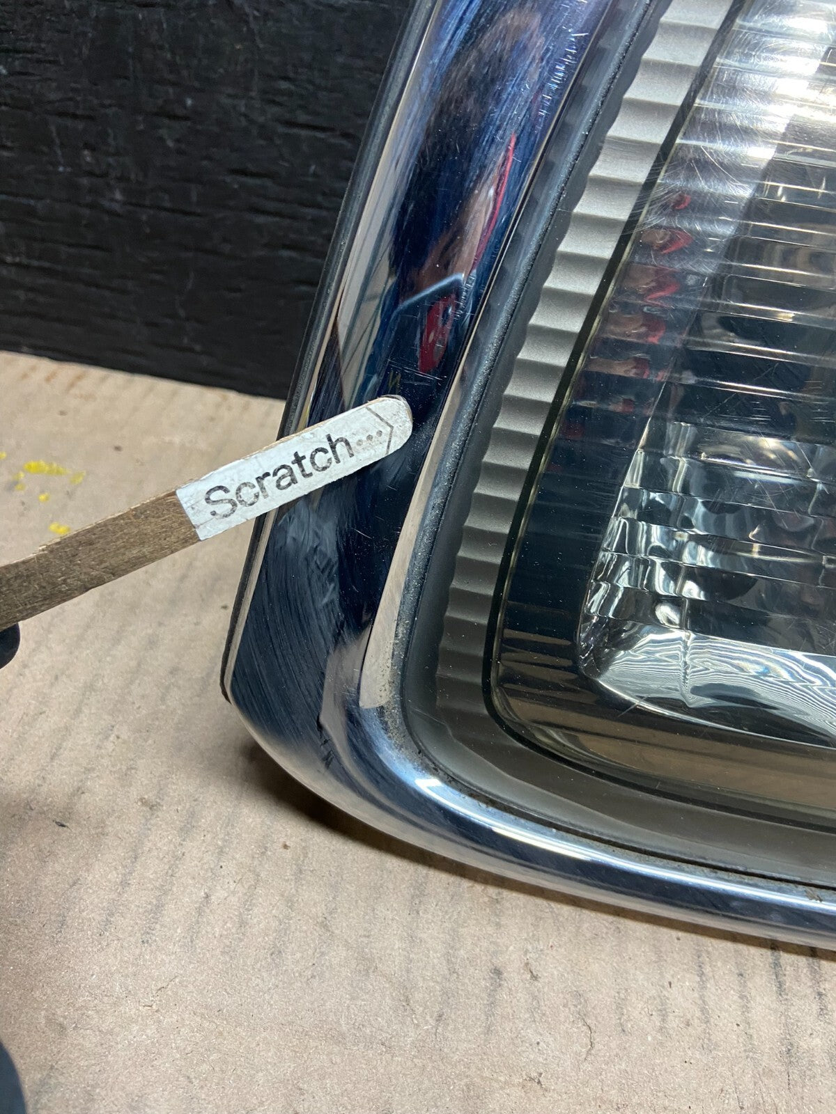 2000- 2002 Lincoln LS Rear Finish Panel Trunk Panel Chrome OEM H6556 PS5