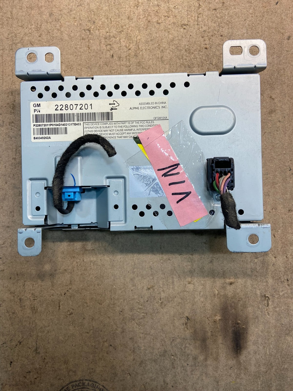 2010 - 2011 Chevrolet Equinox Radio Display Screen Information Dash Oem z8743 DG5