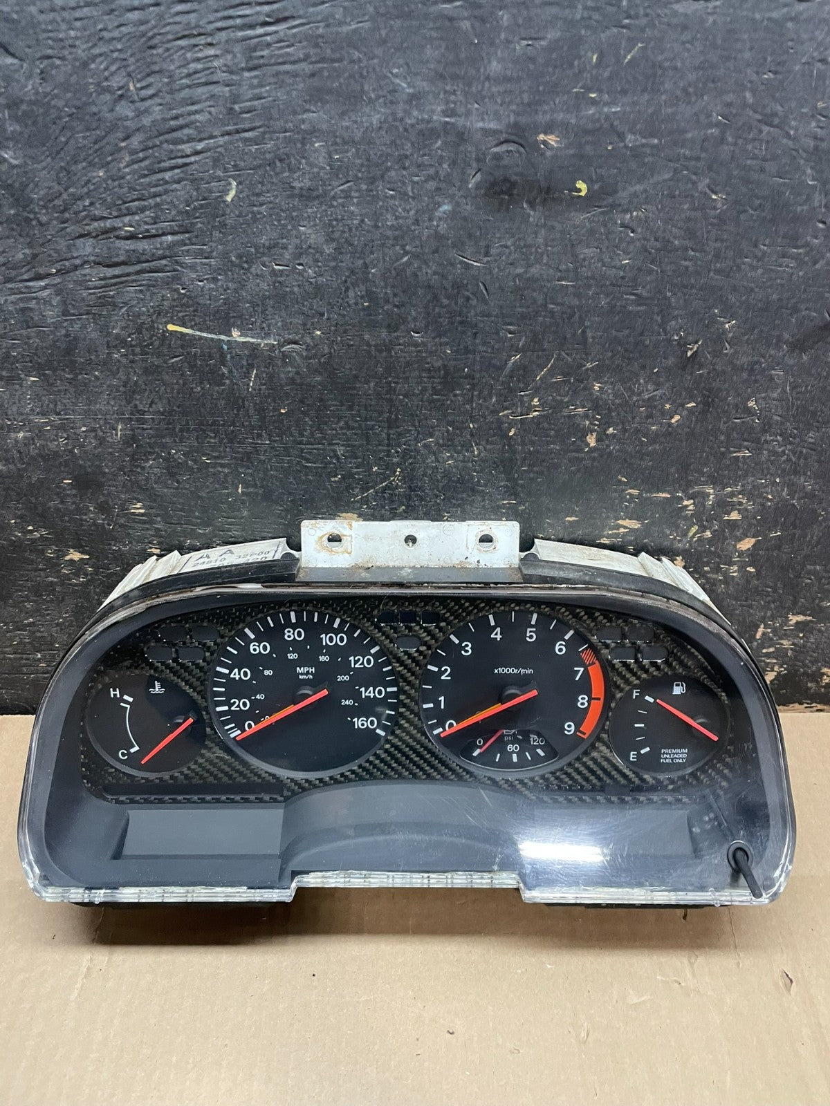 1990 to 1991 Nissan 300ZX Speedometer Cluster Gauge OEM ab2907 DG0