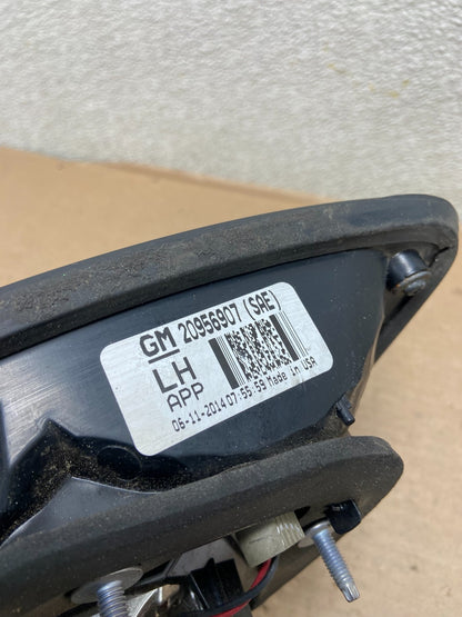 2013 to 2017 Chevrolet Traverse Left Driver LH Inner Tail Light Oem AB0095 LK6