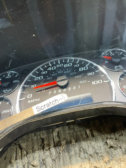 2008 to 2010 Chevrolet Express Speedometer Cluster Gauge X9844  DG2