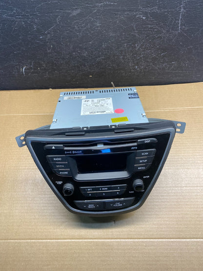2011-2013 Hyundai Elantra Center Radio Climate Control Air Vent Bezel ad6593 DG3