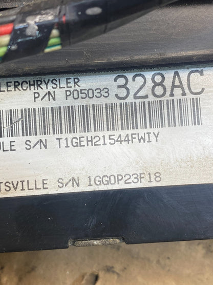 2004 2005 Chrysler PT Cruiser 2.4L Engine Computer Module ECM ECU AD9366 DG2