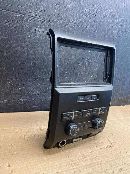 2009-2014 Ford F150 Heater Climate Control Radio Control Dash Bezel OE AG8429 DG3