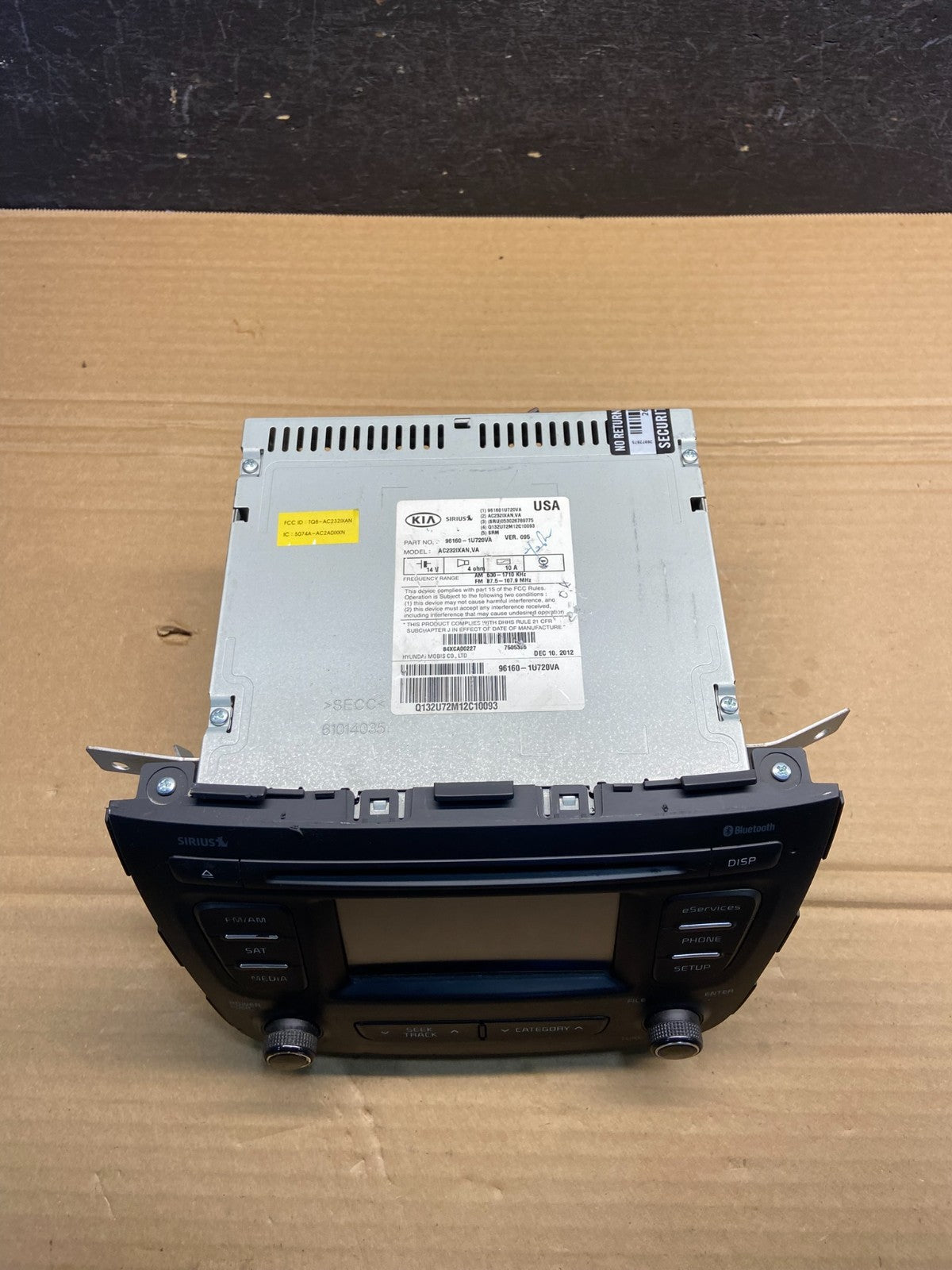 2014 2015 Kia Sorento AM/FM CD Radio Screen Display ae4700 DG3