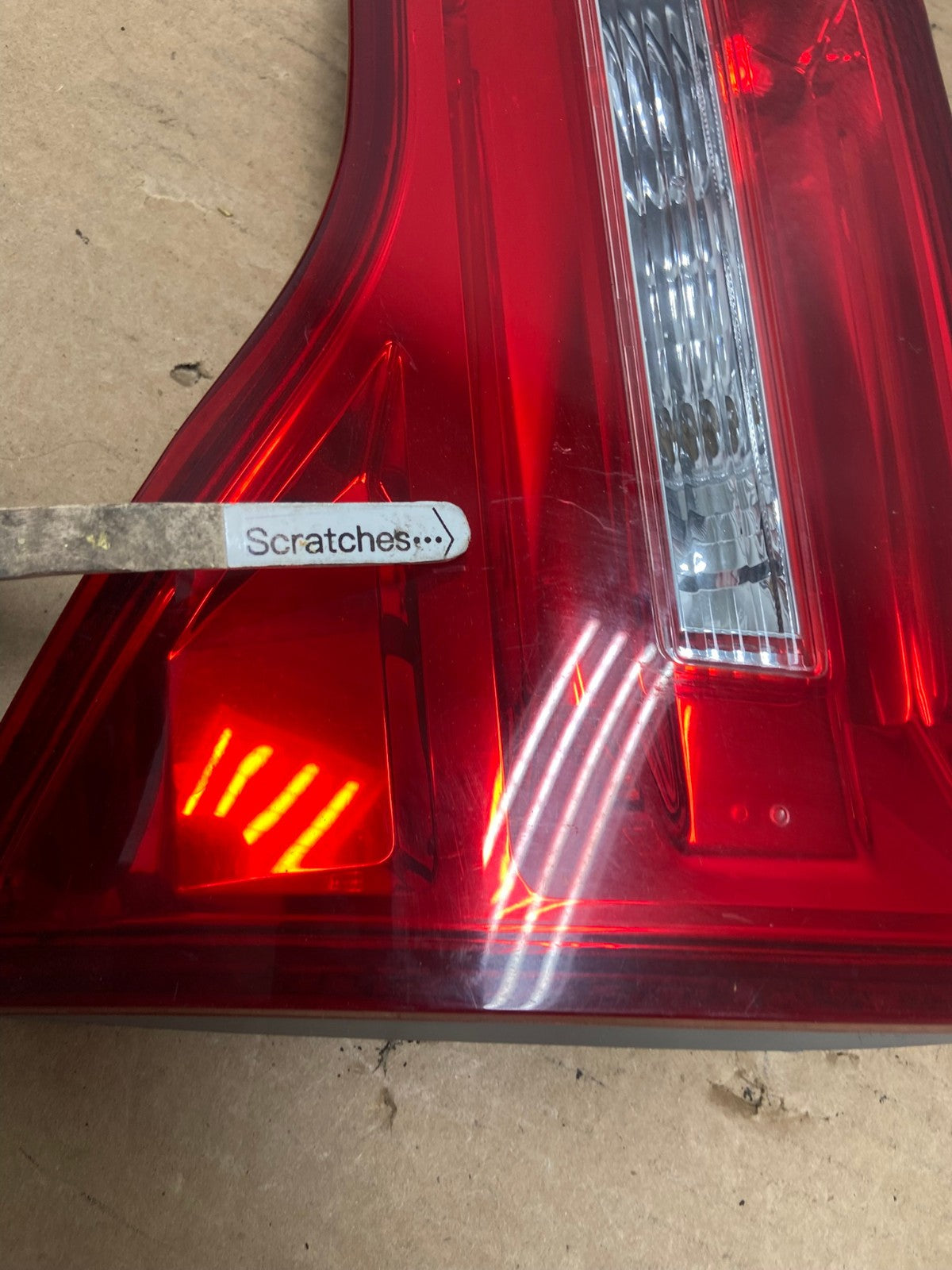 2007 2008 2009 Acura Mdx Right Passenger Rh Side Inner Tail Light AD3912 LK3