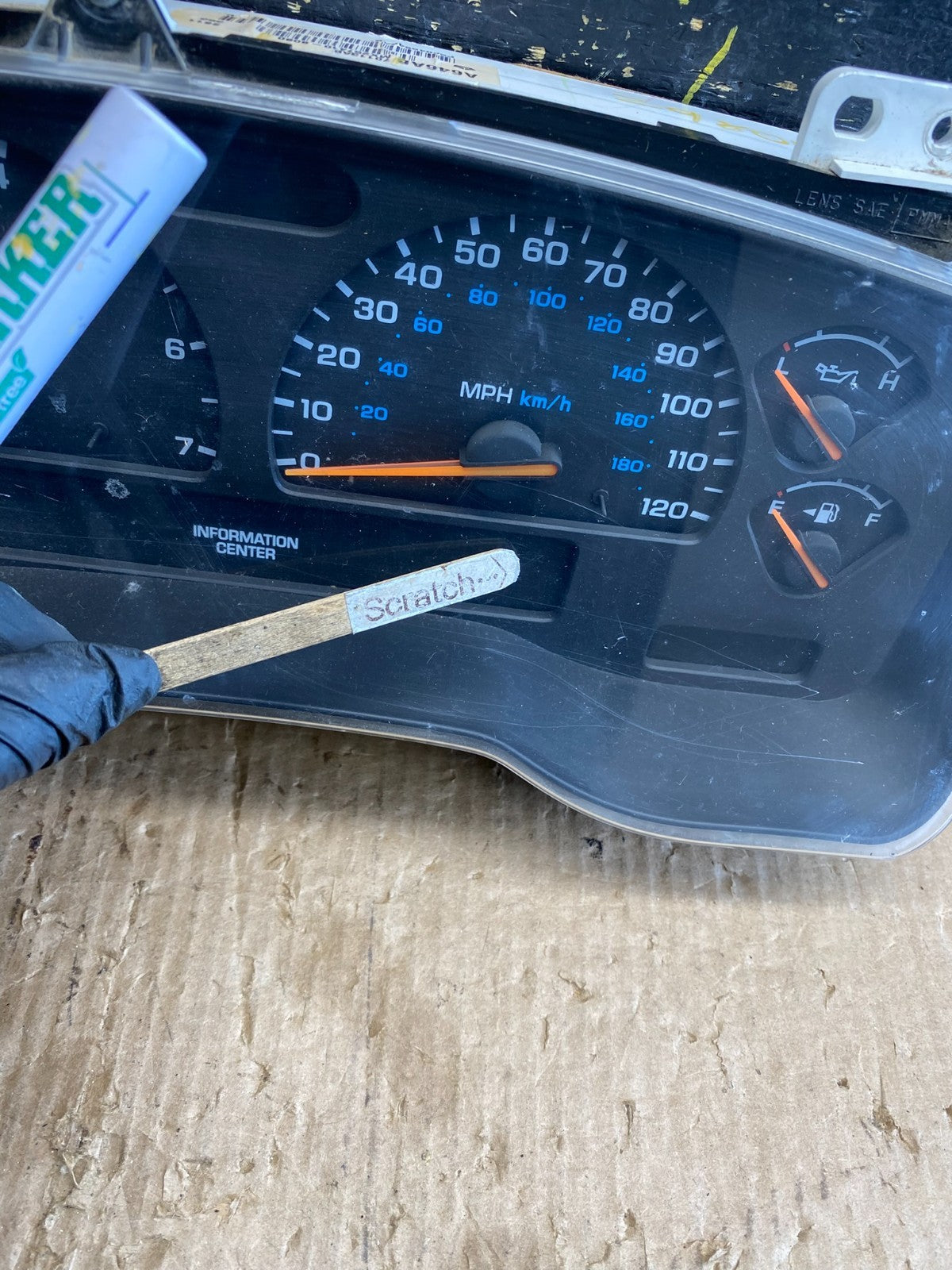 2001 2002 2003 Dodge Durango Speedometer Instrument Cluster Gauge Z9804 DG1